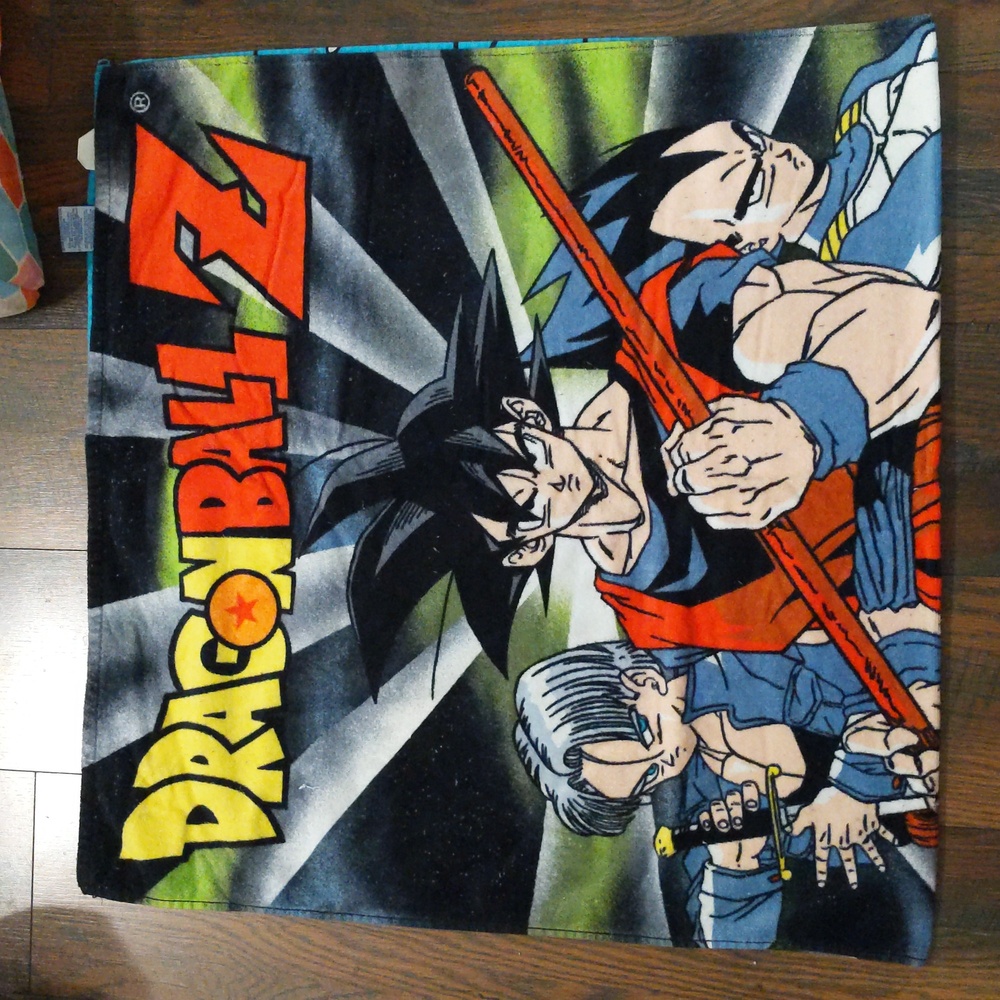 Vintage Dragon Ball Z beach towel